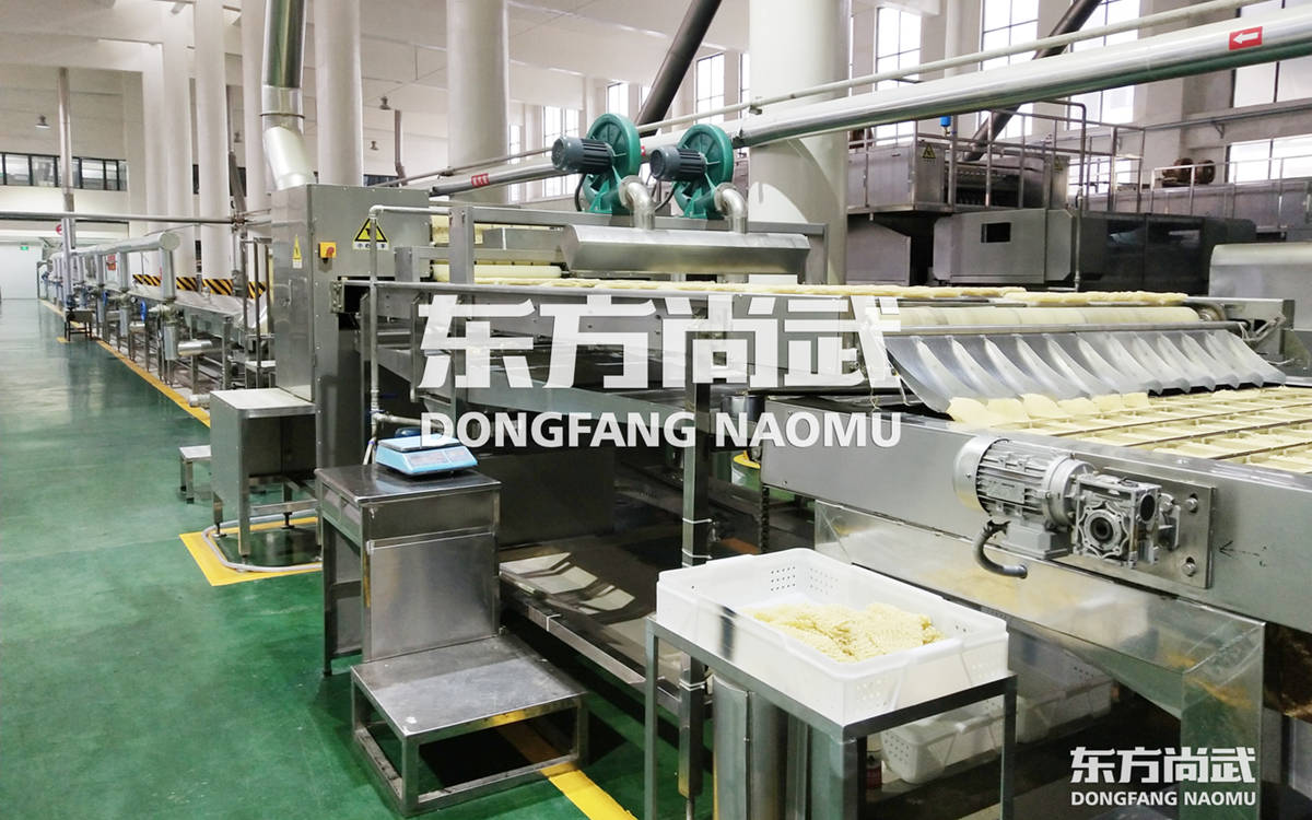 non-fried instant noodle production line